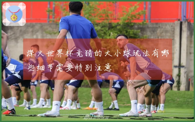 烽火世界杯竞猜的大小球玩法有哪些细节需要特别注意